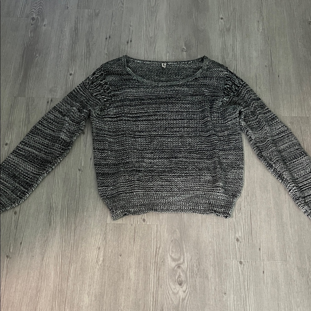 IRO Charcoal Knit Sweater